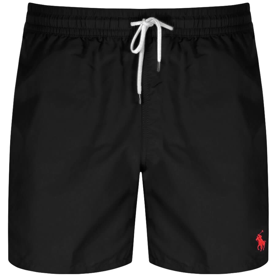 Ralph Lauren Traveller Swim Shorts Black | Mainline Menswear us